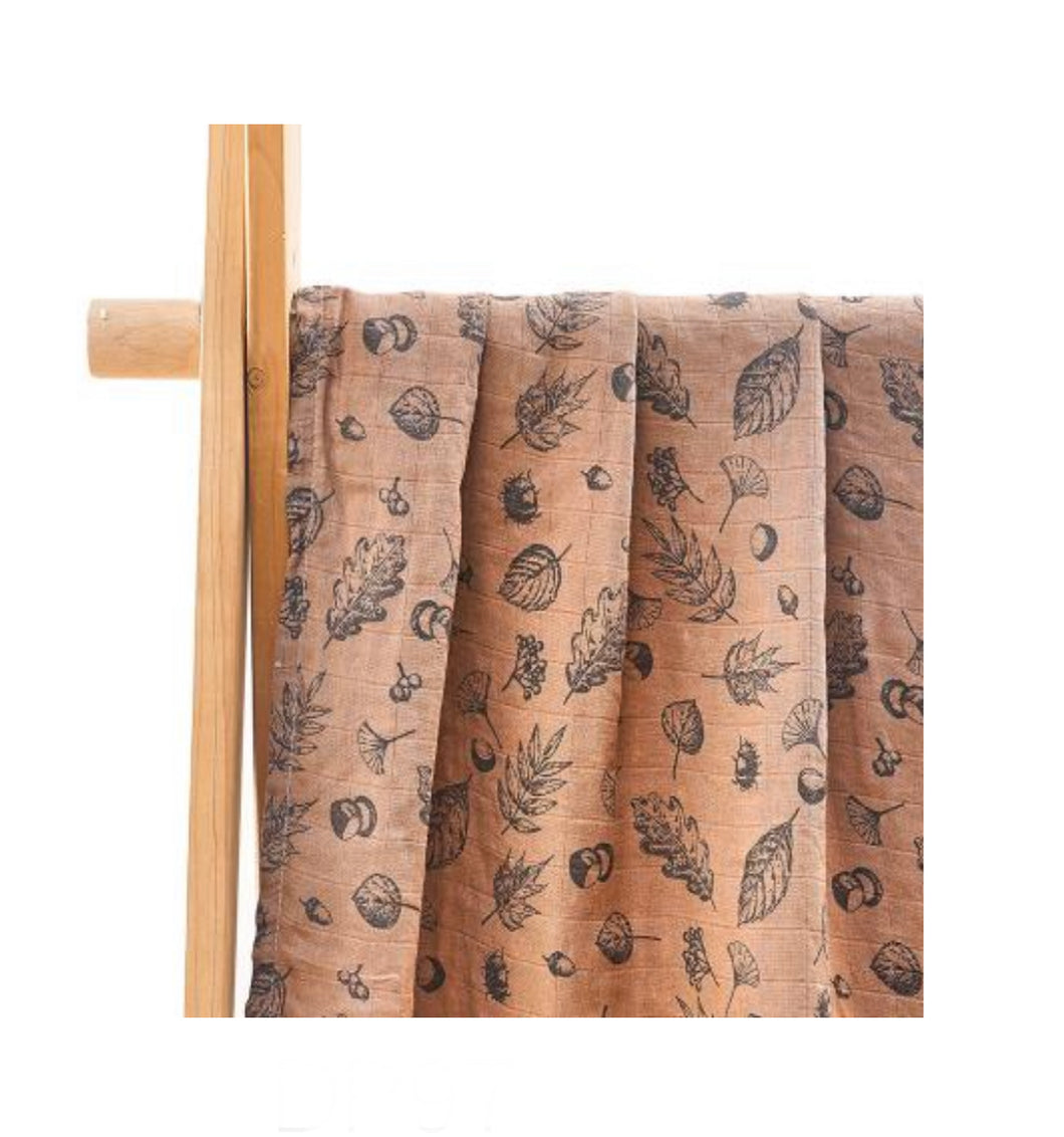 Baby Swaddle Blanket - Autumn