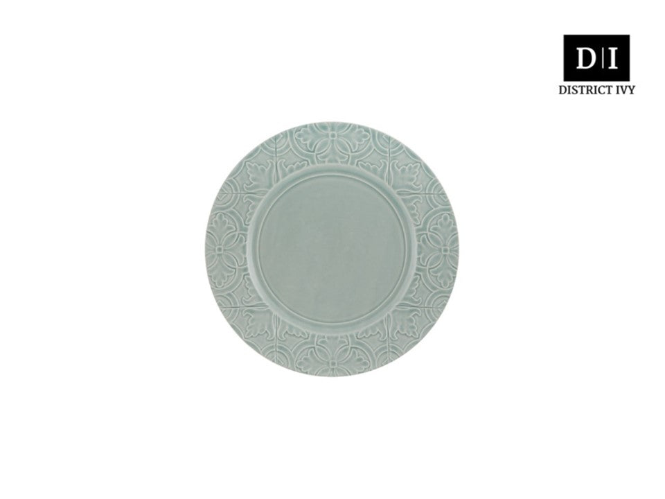 Bordallo Pinheiro Rua Nova Dinner Plate 28cm Morning Blue