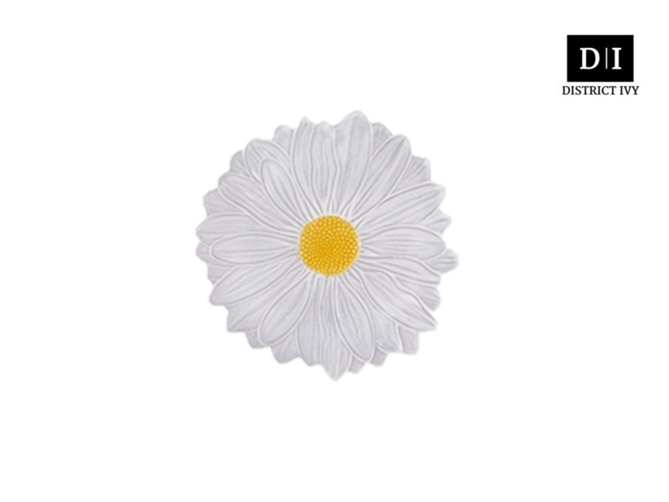 (READY STOCK) Bordallo Pinheiro Maria Flor Dessert Plate Daisy 23cm