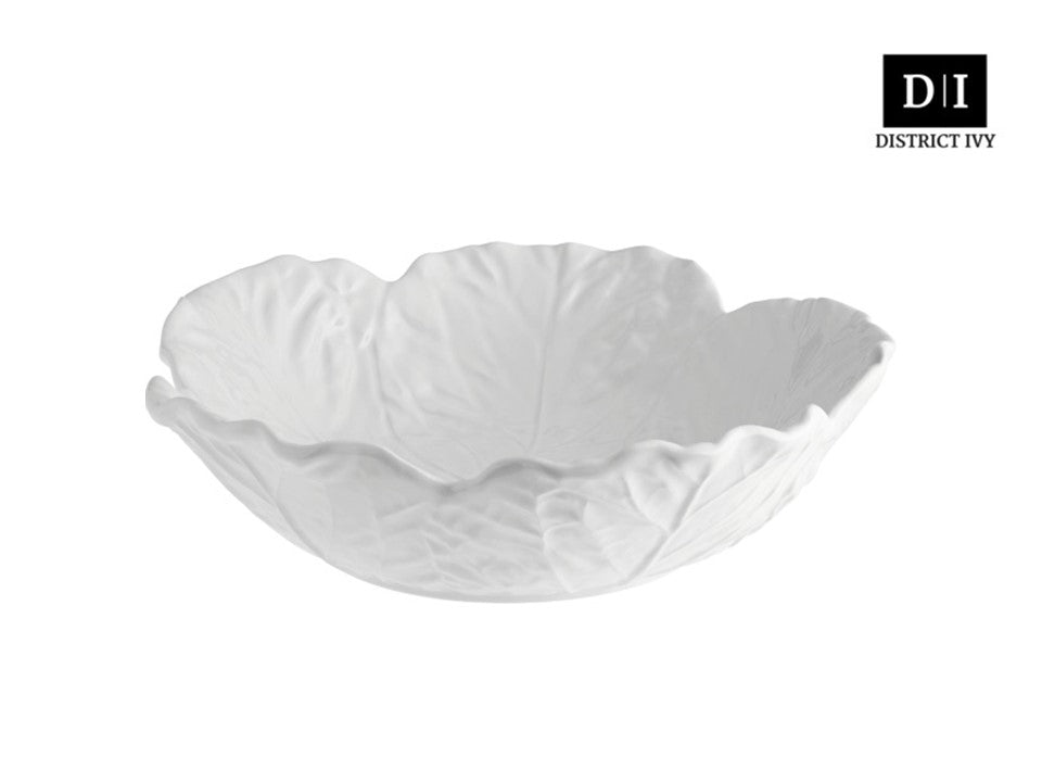 (PRE ORDER) Bordallo Pinheiro Cabbage Bowl 29cm Beige
