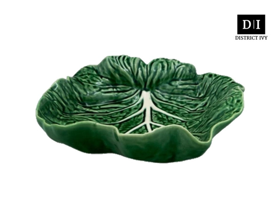 (PRE ORDER) Bordallo Pinheiro Cabbage Carved Cave Bowl 26cm