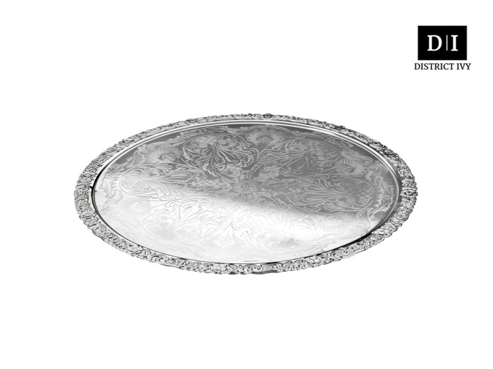 (READY STOCK) QUEEN ANNE SILVERWARE Plate Charger 29cm